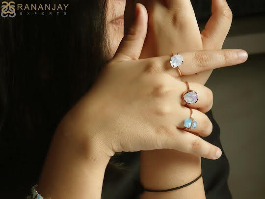 Moonstone Rings