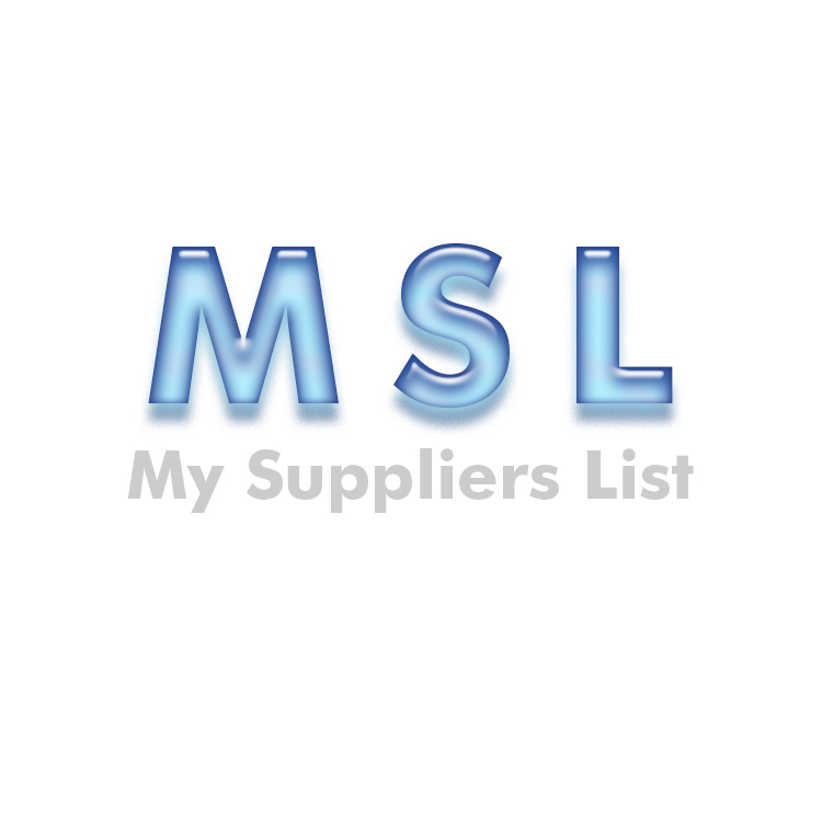 my suppliers list